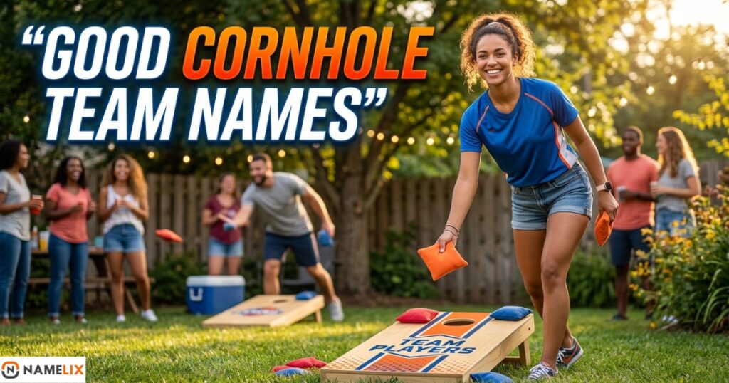 Good Cornhole Team Names