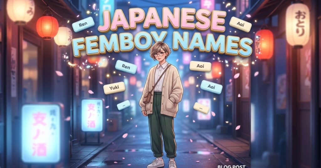 Japanese Femboy Names
