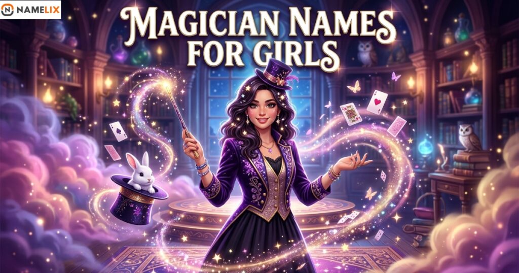 Magician Names for Girls
