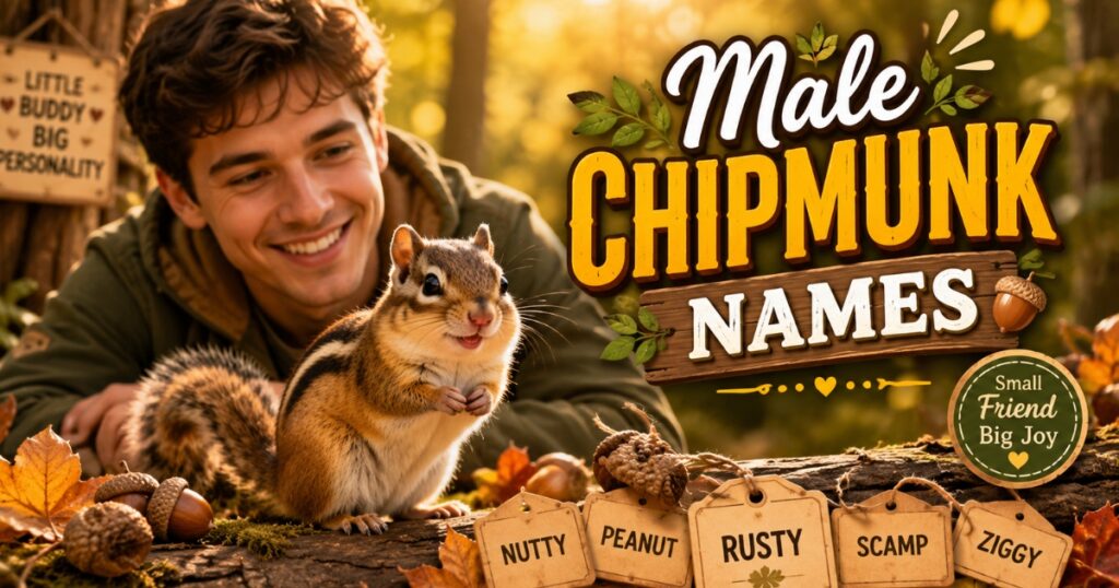 Male Chipmunk Names
