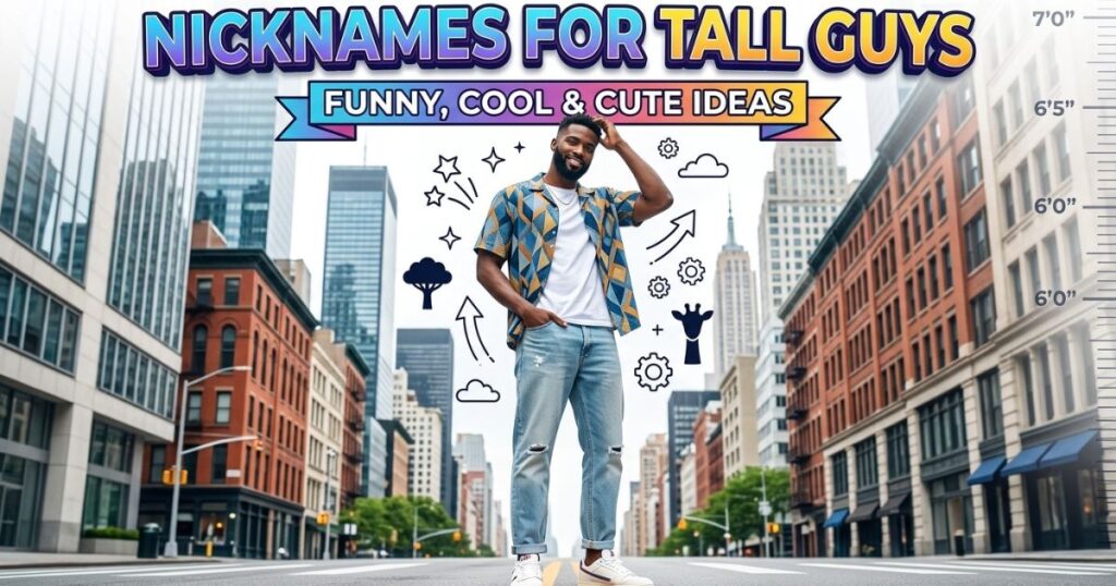 Nicknames for Tall Guys