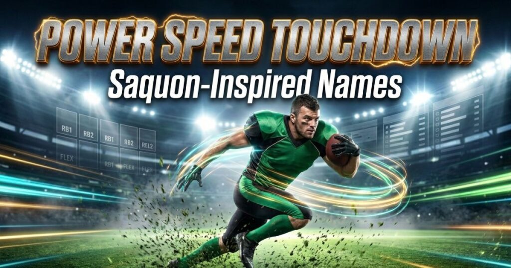 Power, Speed & Touchdown-Inspired Saquon Barkley Names