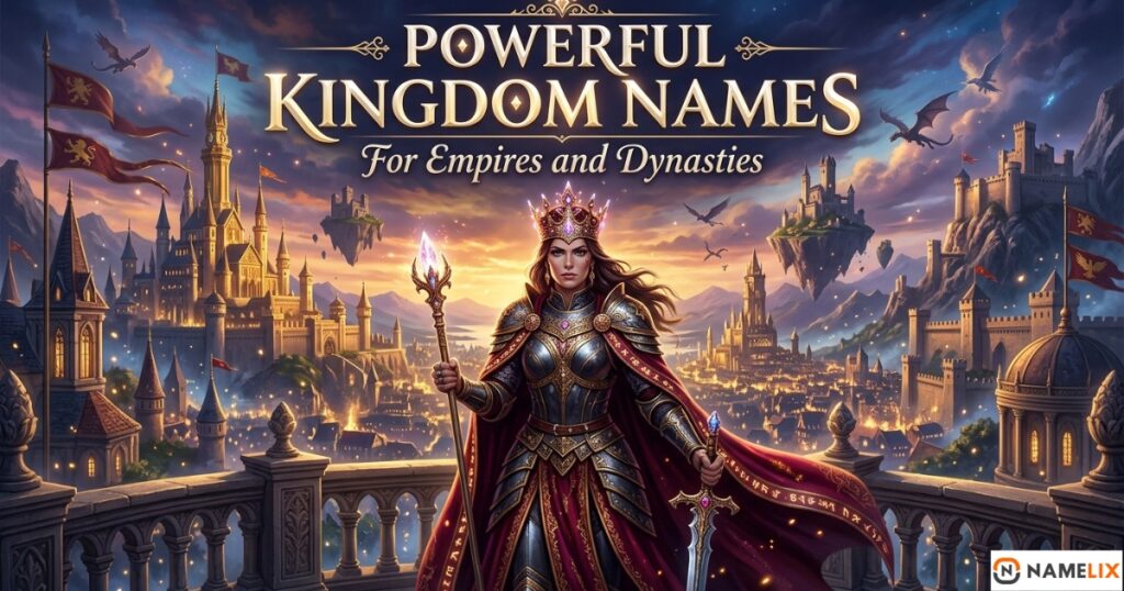 Powerful Kingdom Names for Empires and Dynasties