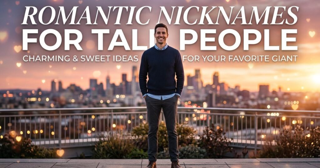 Romantic Nicknames for Tall People