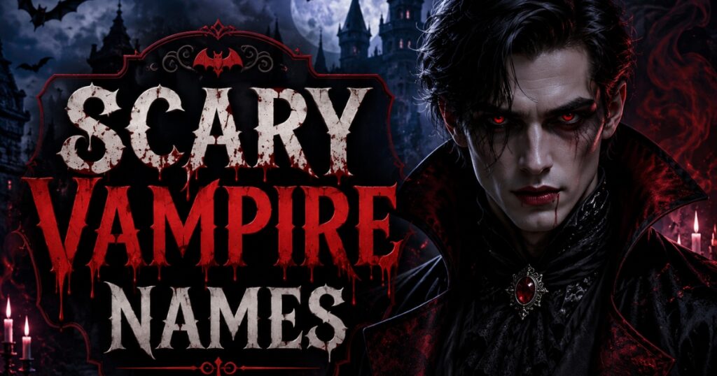 Scary Vampire Names
