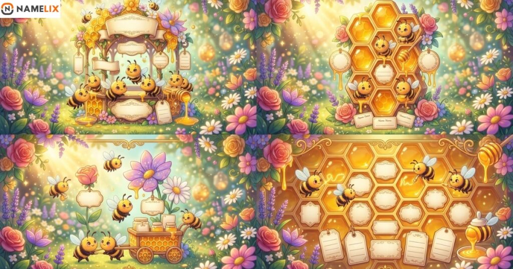 Sweet Bee Names
