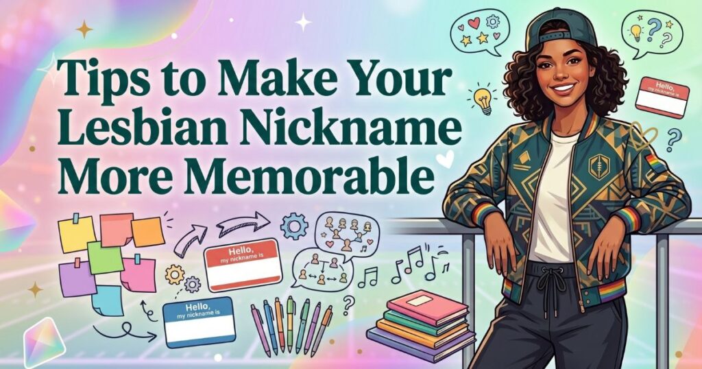 Tips to Make Your Lesbian Nickname More Memorable