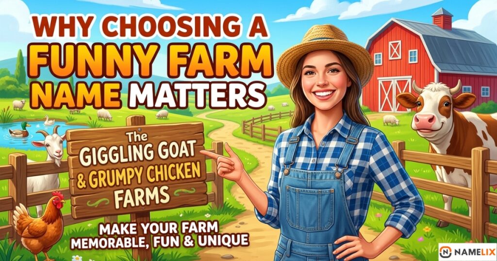 Why Choosing a Funny Farm Name Matters
