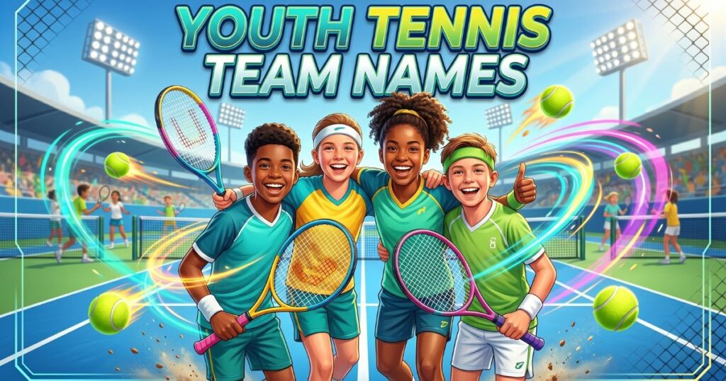 Youth Tennis Team Names
