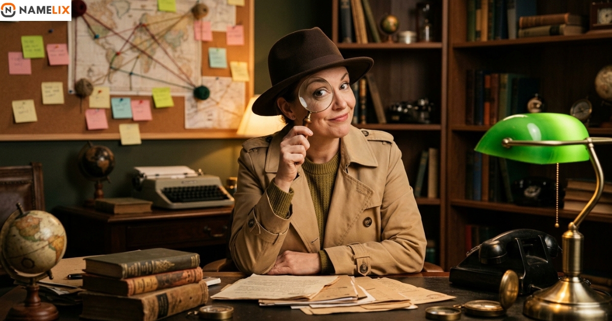 1450+ Ultimate Funny Detective Names for Sleuths, Teams, Games & Agencies