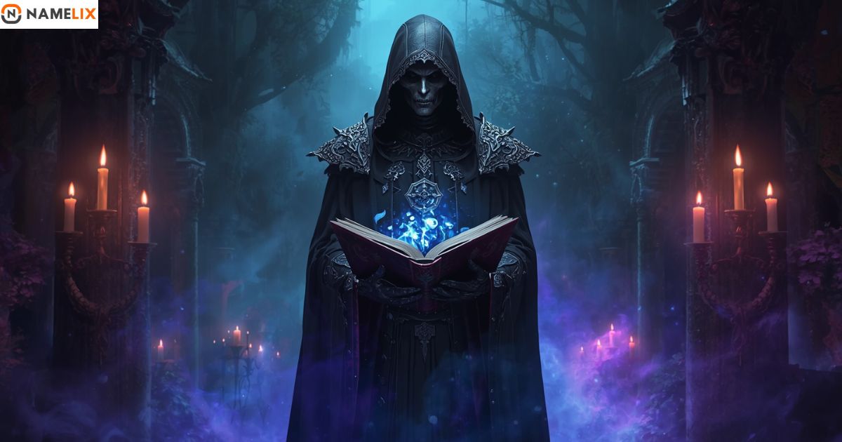 550+ Epic Necromancer Names: Dark, Powerful & Unique Fantasy Names for 2026