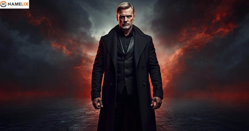 Dark and Gothic Names That Symbolize Wrath