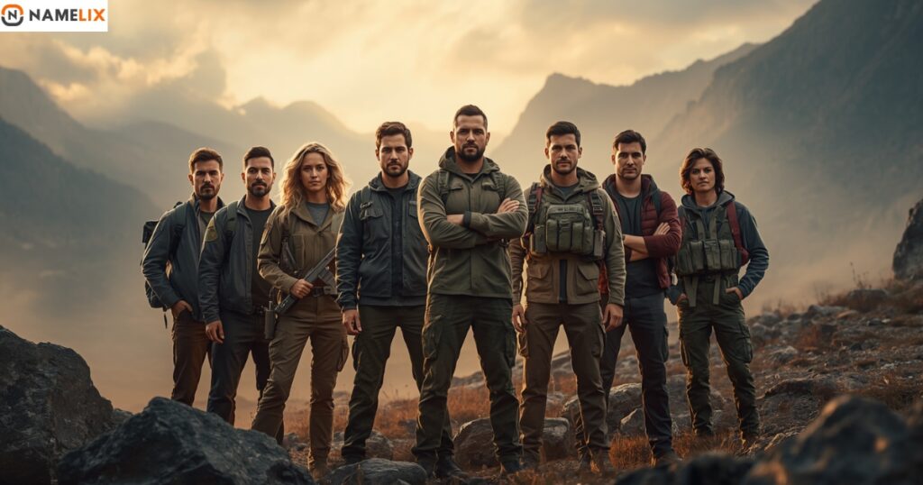 Military Squad Names for Alpha, Bravo & Charlie Teams