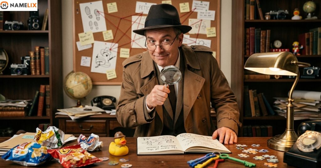 Old-School Funny Detective Names