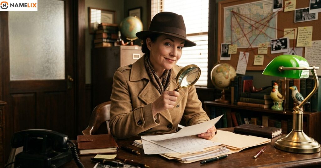 Unique Funny Detective Names